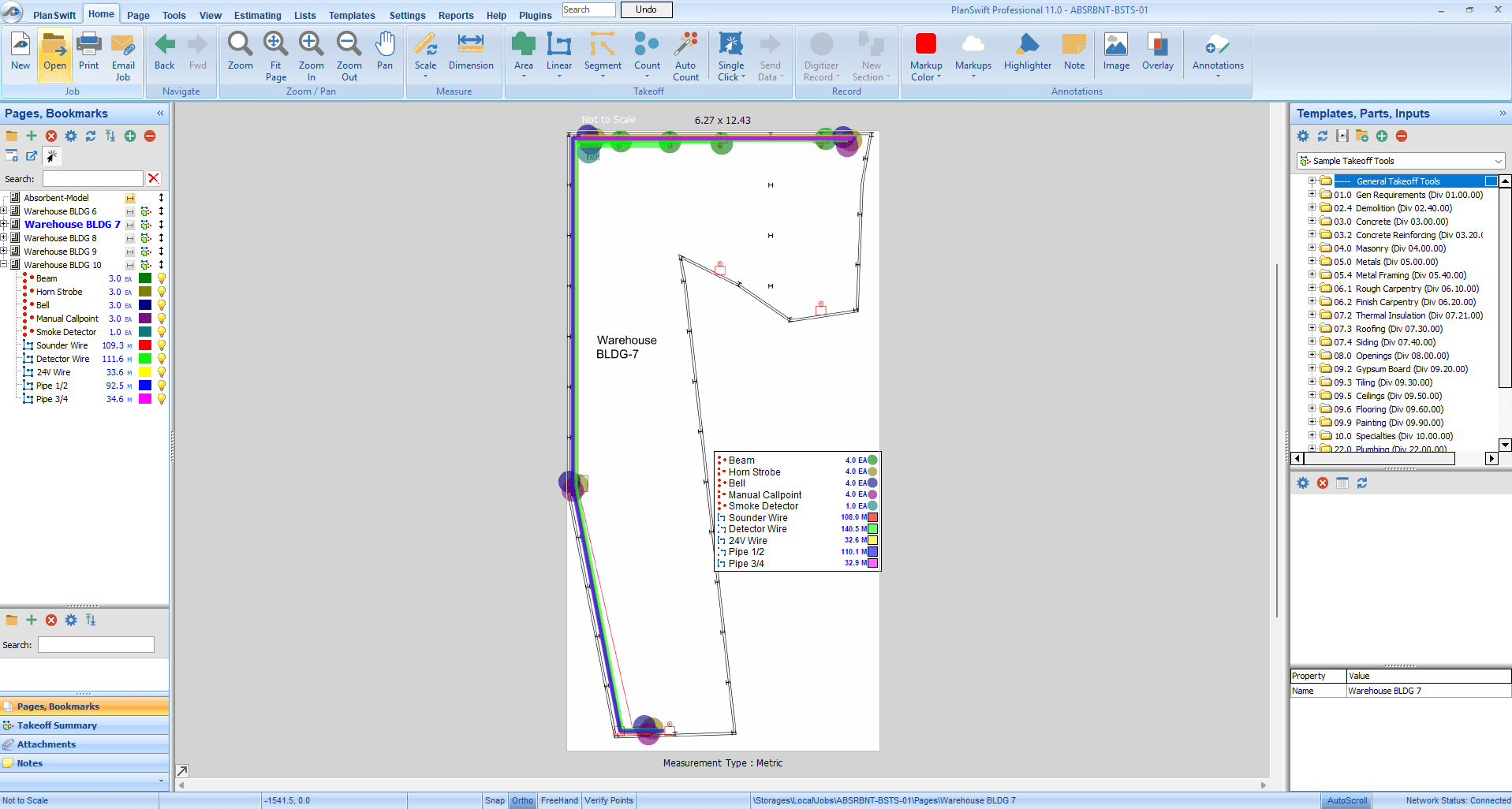 Take-offs & cost analysis